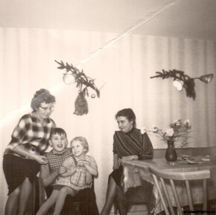 1959-Elsbeth, Rainer, Ulrike, Annemarie