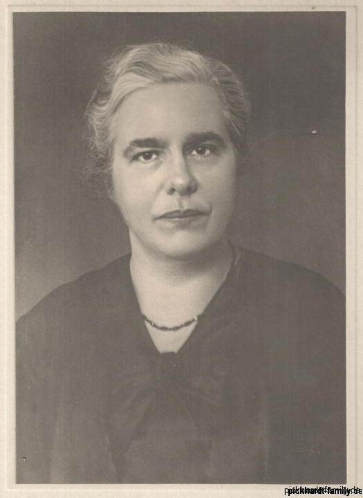 Else Pickhardt geb. Schlencke 1937